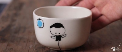 ezme design's charlie teacup