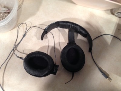 Studio destroys headphones