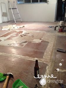 New Studio Re-flooring Project