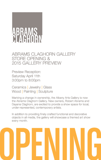 Abrams Claghorn Gallery Opening