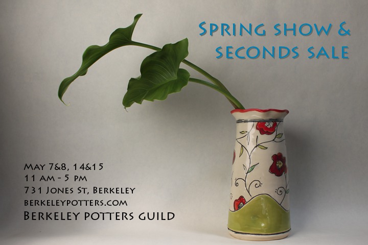 Spring Show and Seconds Sale at the Berkeley Potters Guild May 2016