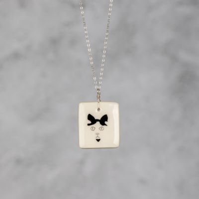 Olive the Cat Necklace