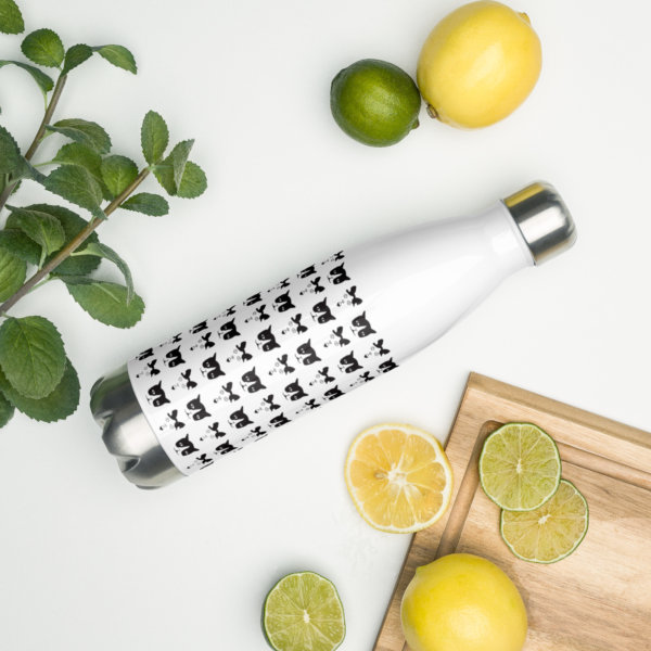 Opposites Attract Stainless Steel Water Bottle
